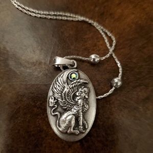 Alex and Ani Sphinx Necklace